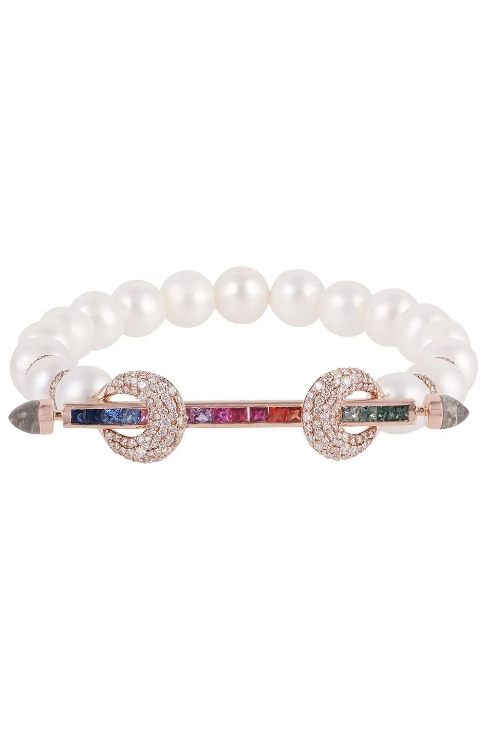 Rainbow Ombre Chakra Bracelet