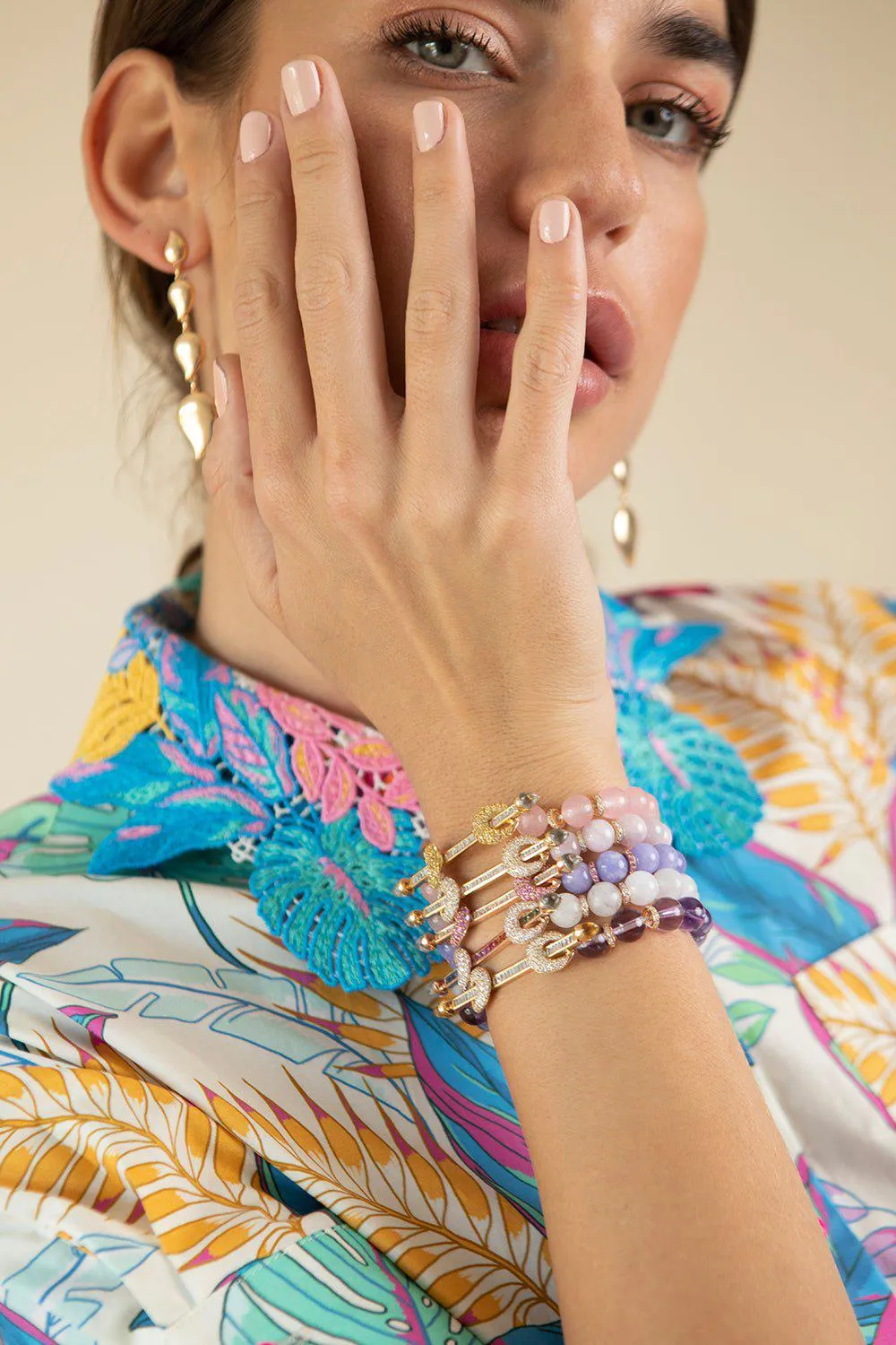Rainbow Ombre Chakra Bracelet