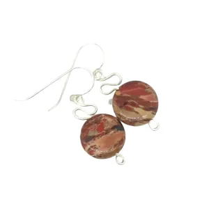 Red Jasper Earrings
