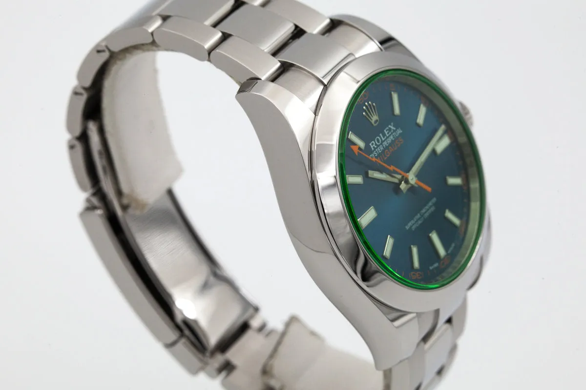 Rolex Milgauss 116400GV with Box
