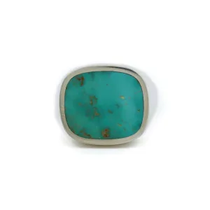 Royston Turquoise x Inlay Signet Ring