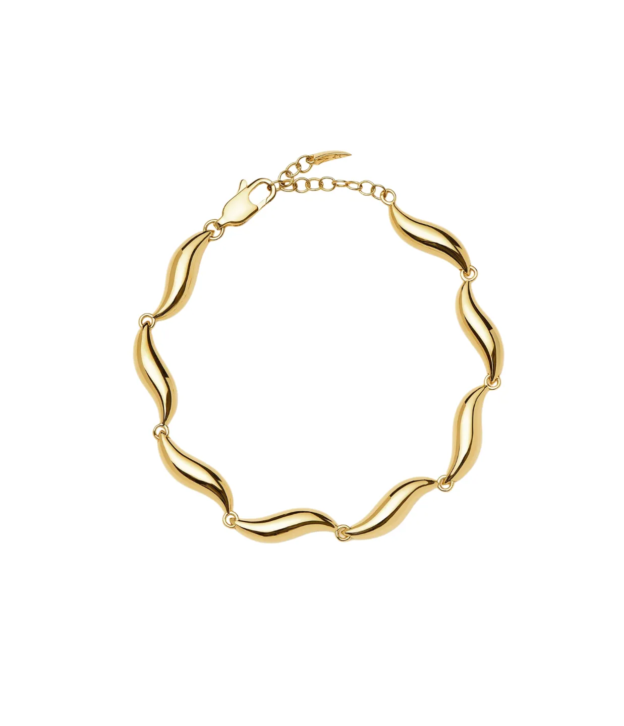 Savi Signature Link Chain Bracelet in Gold