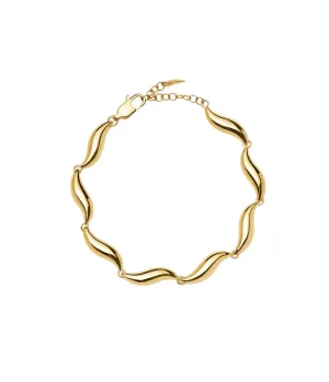 Savi Signature Link Chain Bracelet in Gold