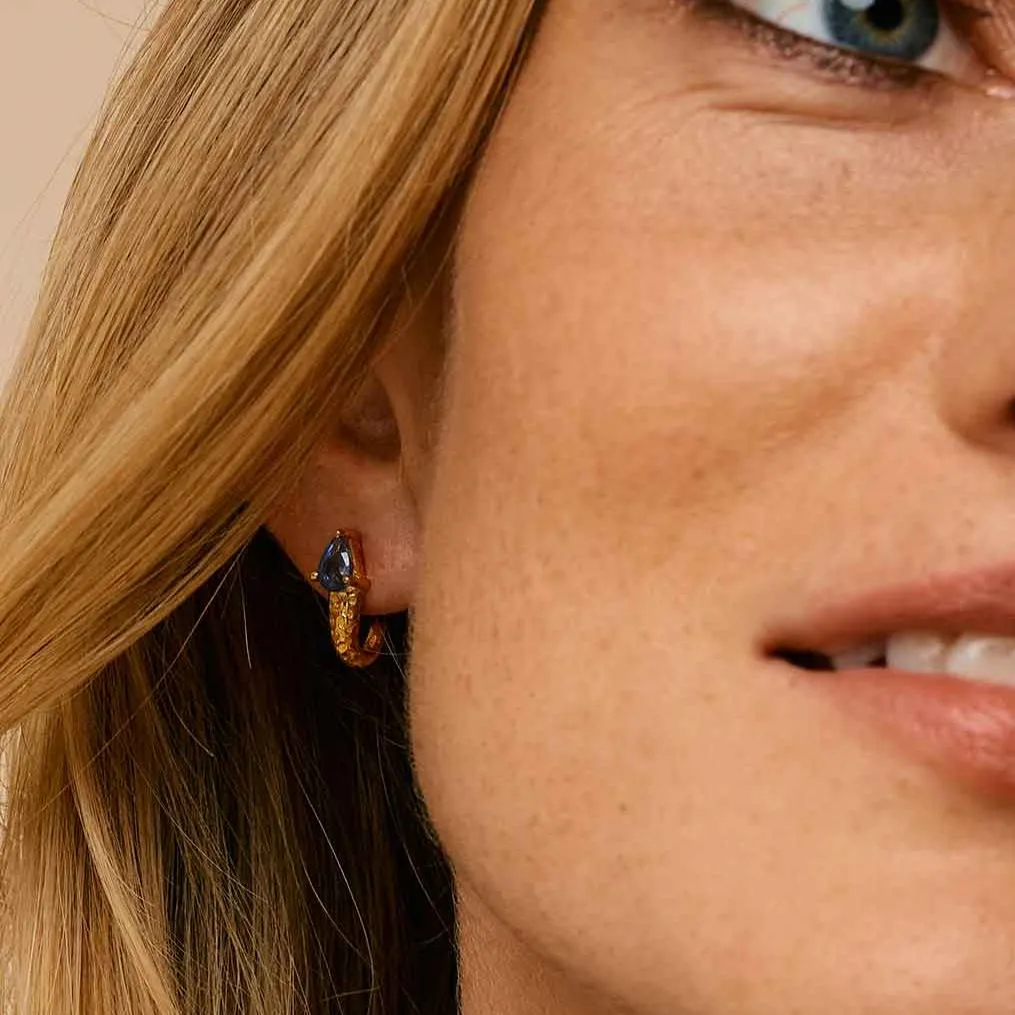 Serpenti Stud Earrings - Gold