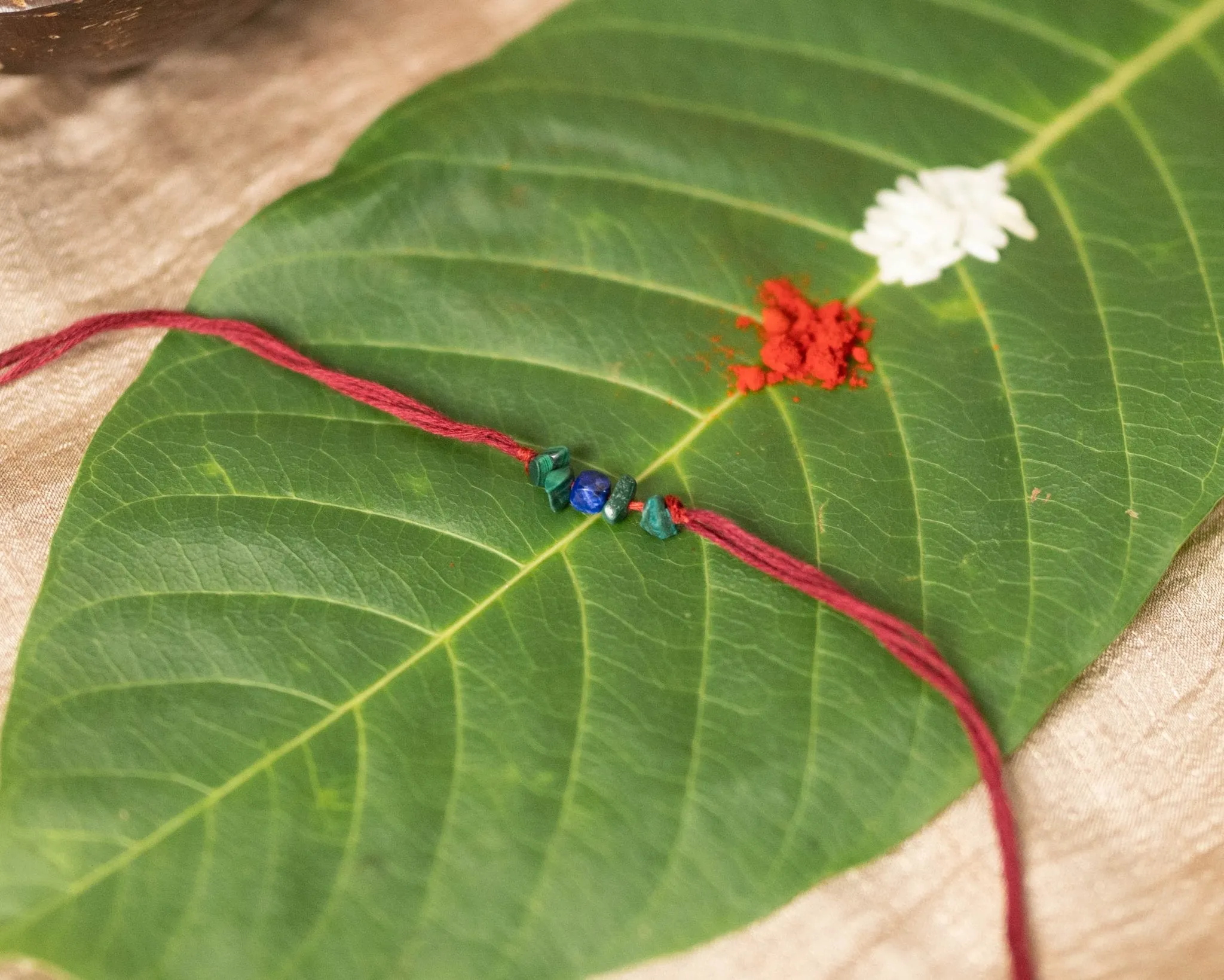 Set of 3 Crystal Rakhis