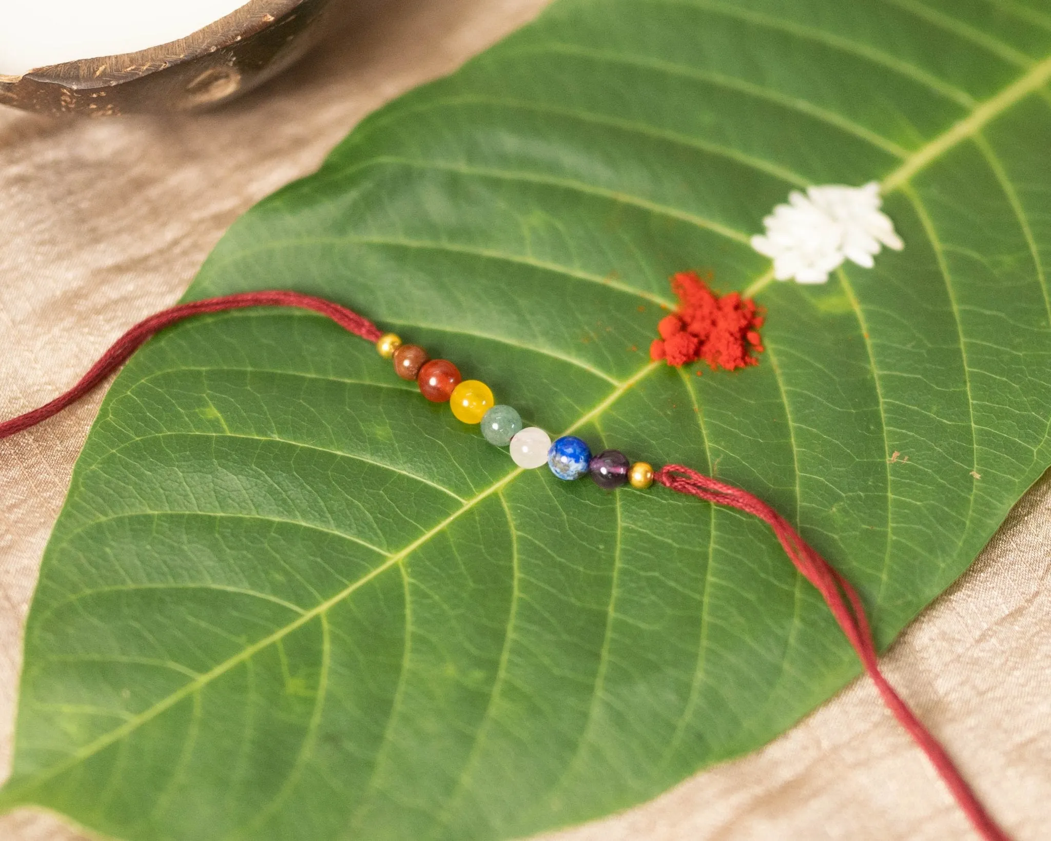 Set of 3 Crystal Rakhis