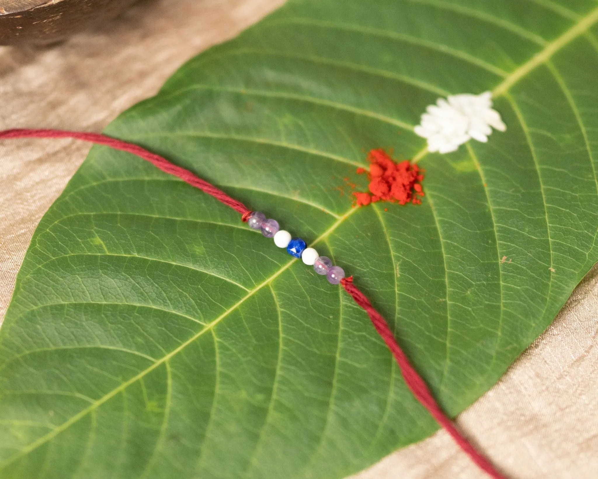 Set of 5 Crystal Rakhis