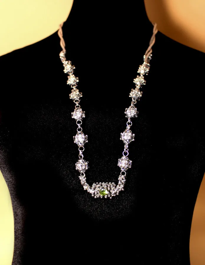 SG Liquid Metal LEN 3971 – AS (antique silver finish) Necklace by Sergio Gutierrez