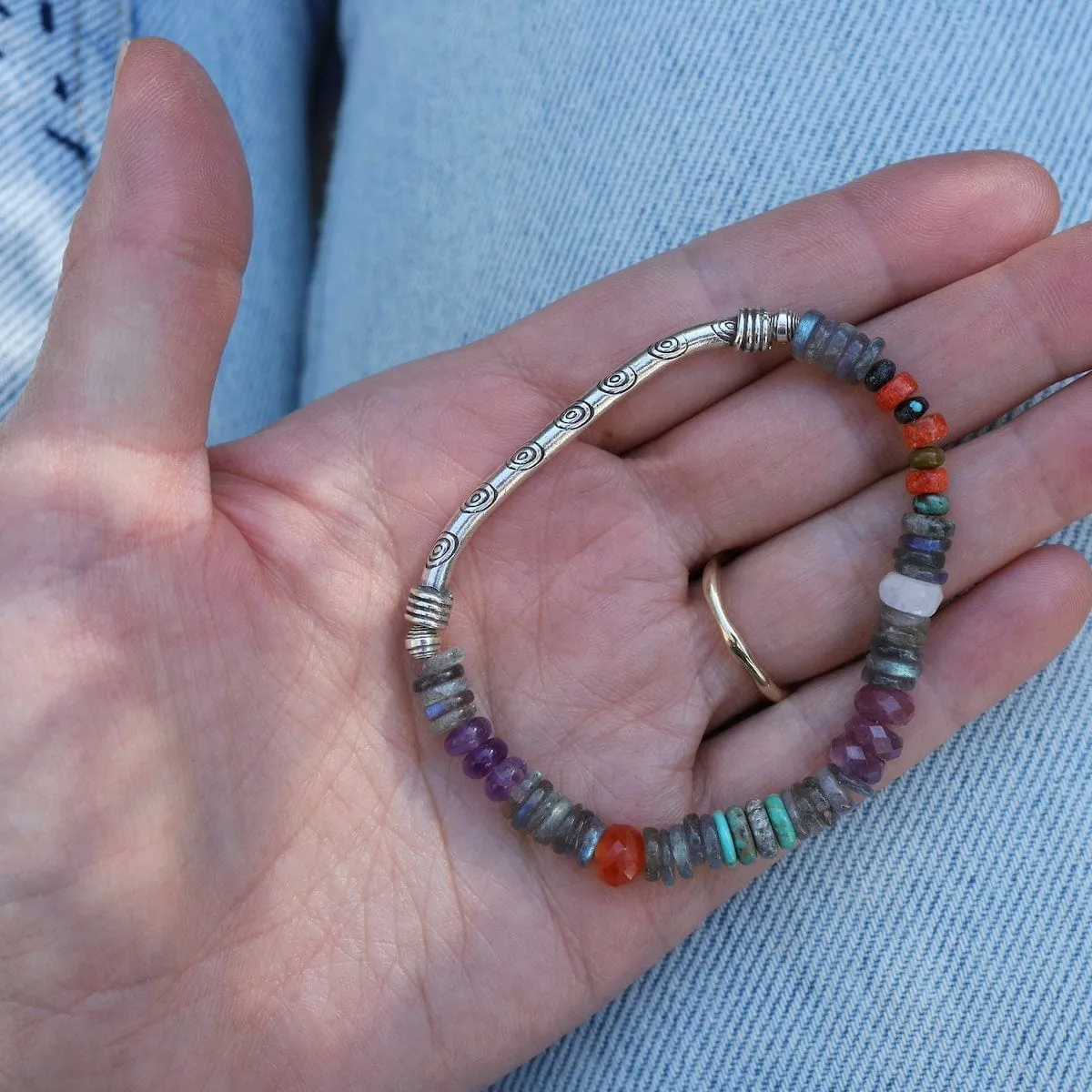 Shazam Labradorite Bracelet