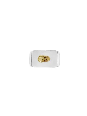 Signet Skull Ring