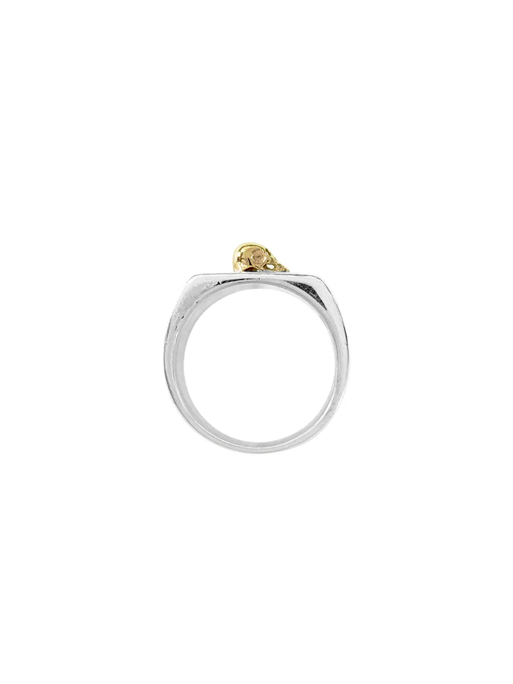 Signet Skull Ring