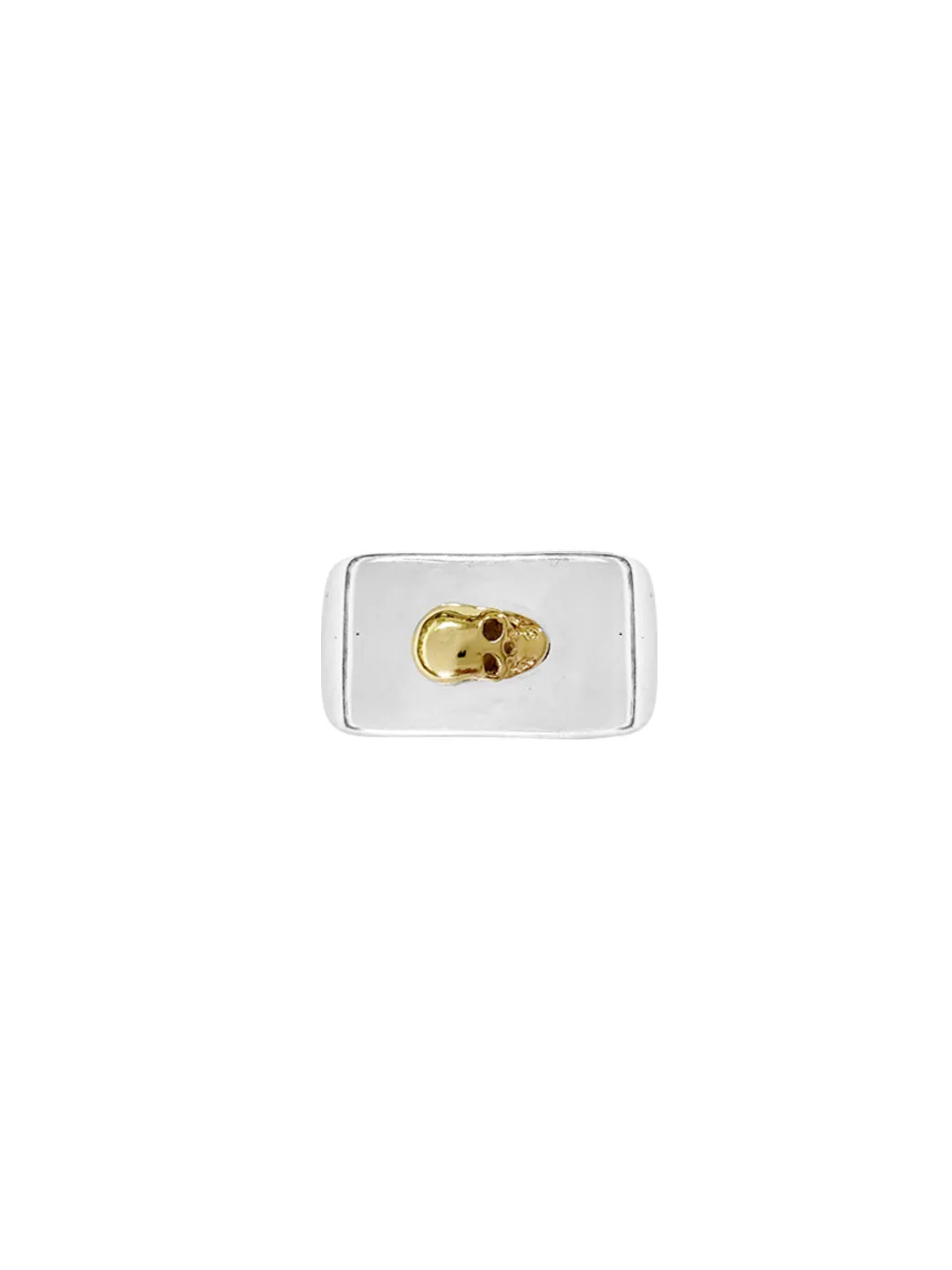 Signet Skull Ring