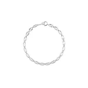 Silver Sunburst Bracelet