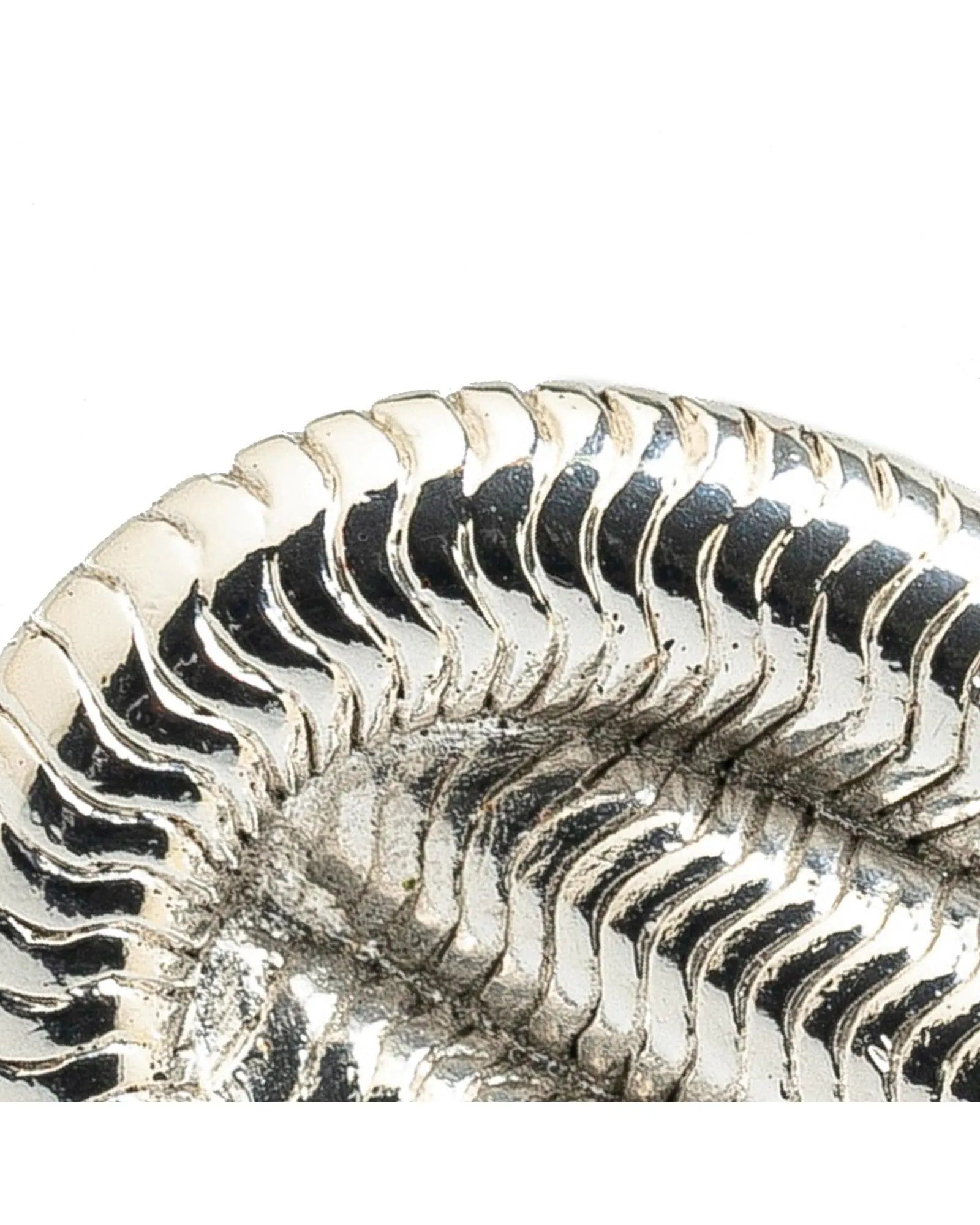 Silver-tone Metal Brooch with Back Pin Closure