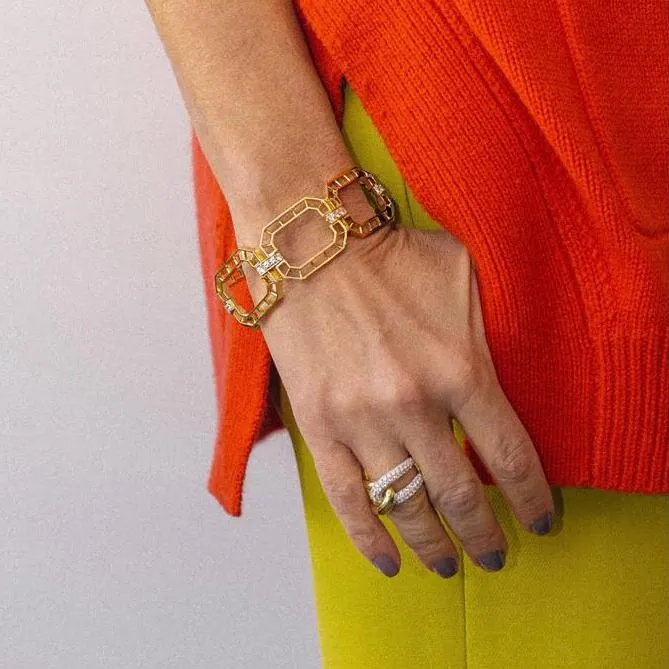 Skeleton Link Bracelet