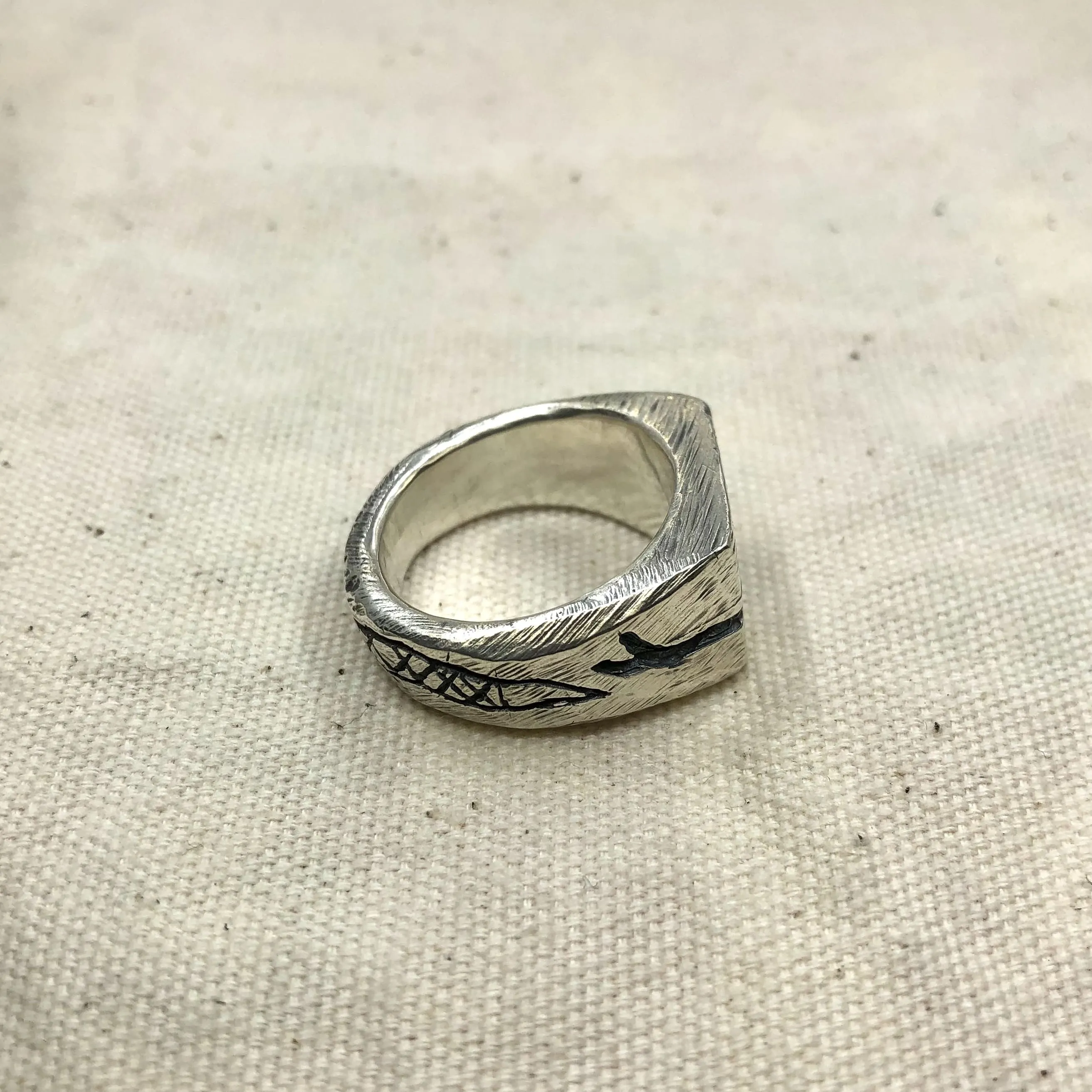 Slither Signet Ring