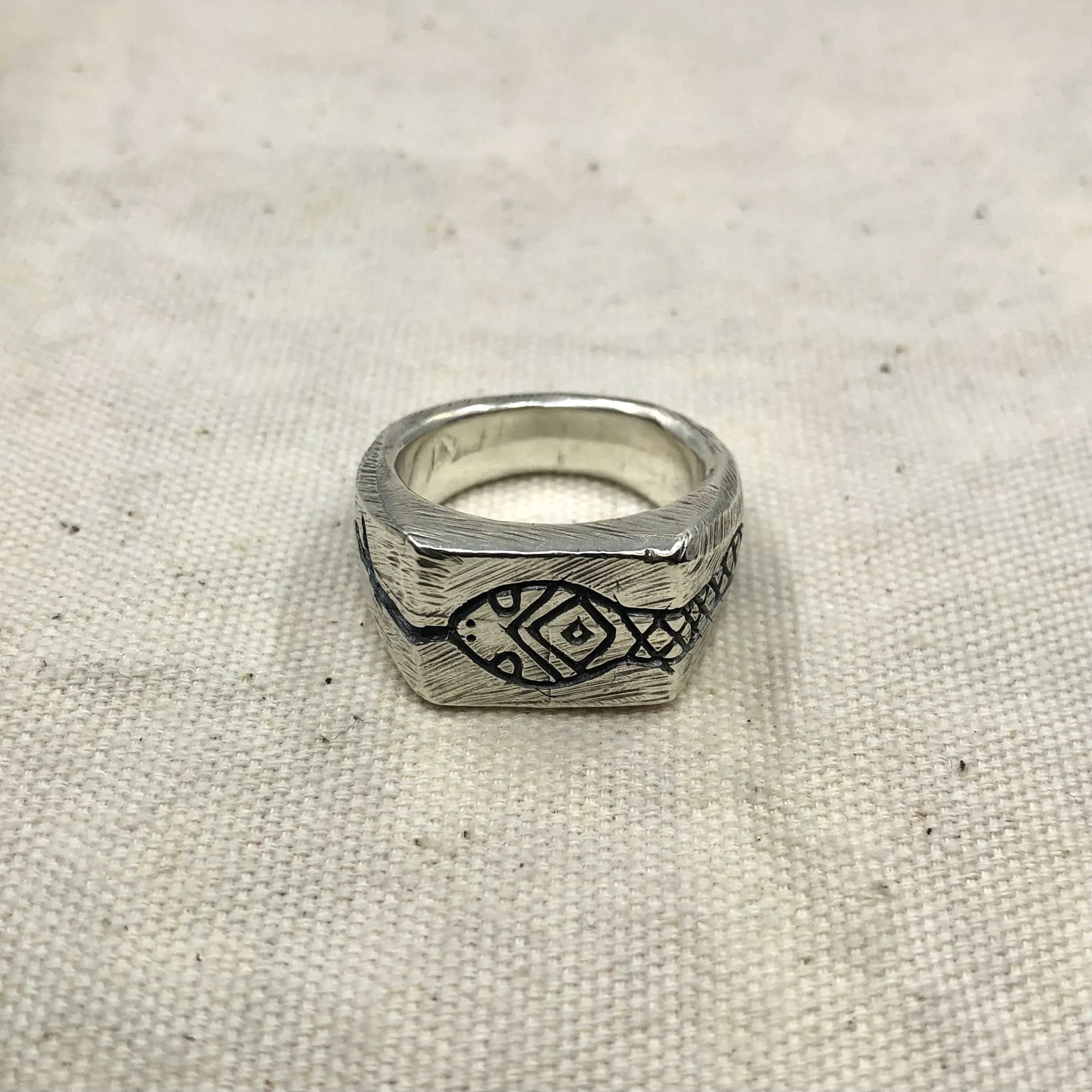 Slither Signet Ring