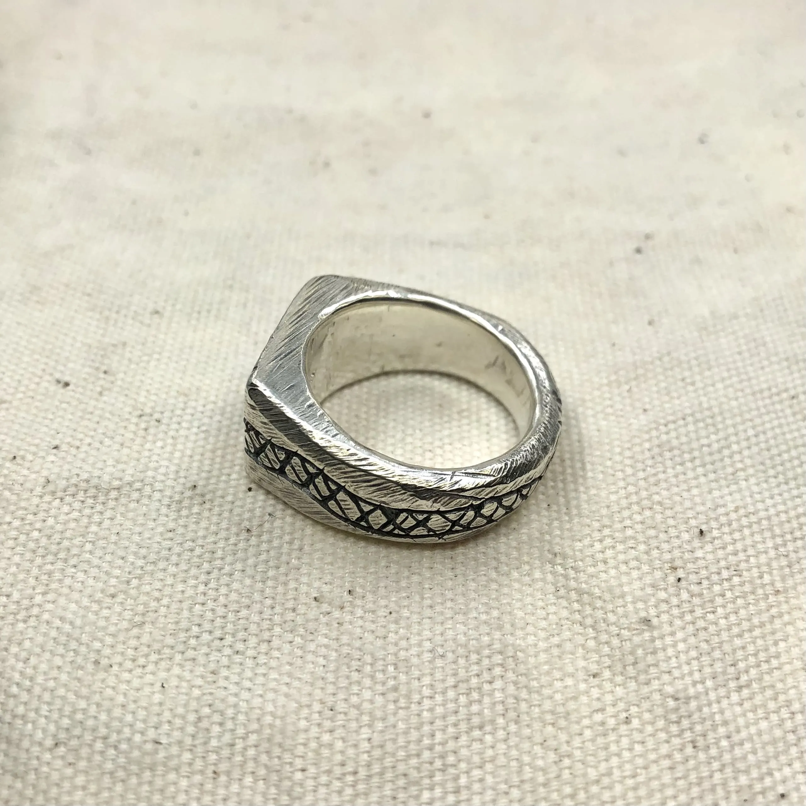 Slither Signet Ring