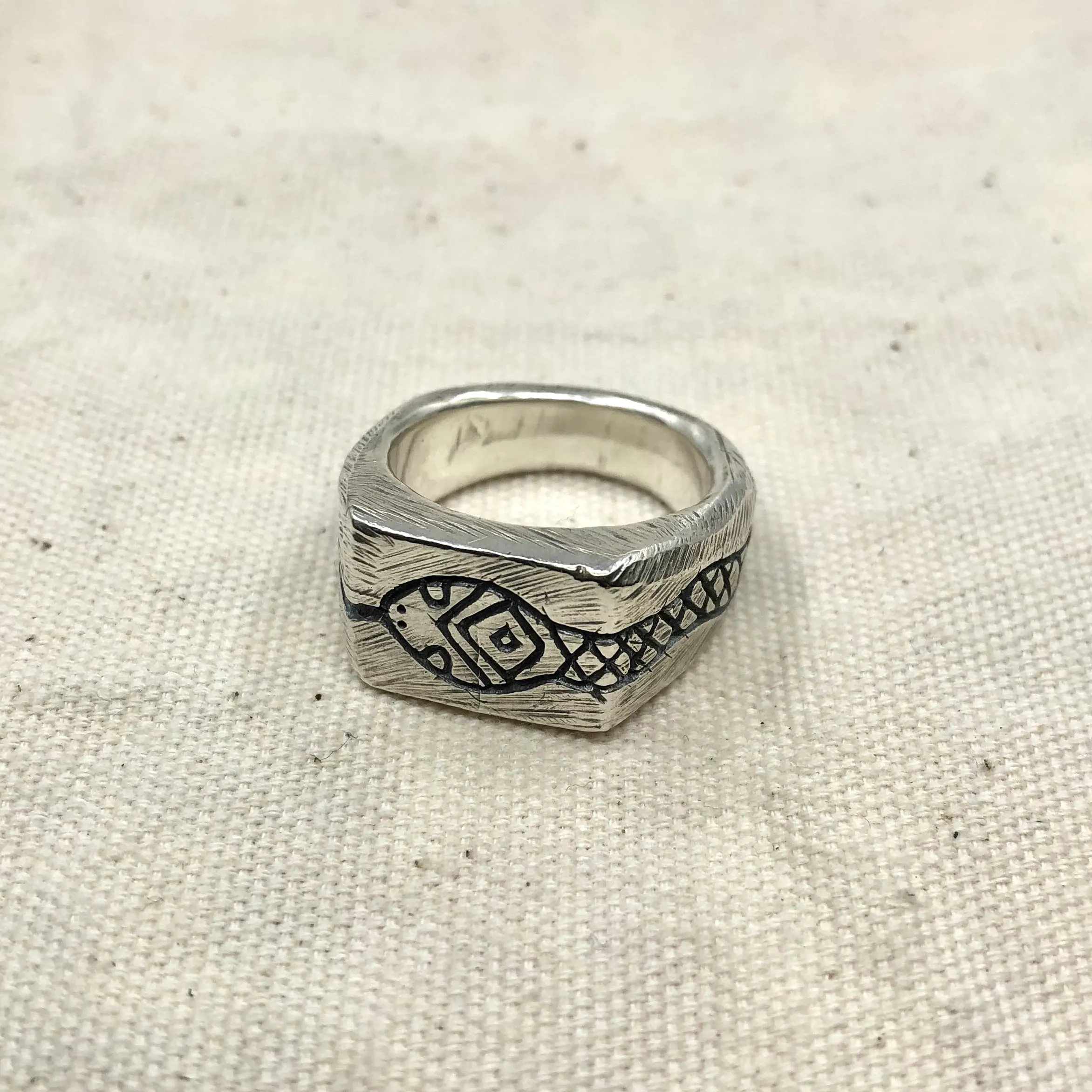 Slither Signet Ring