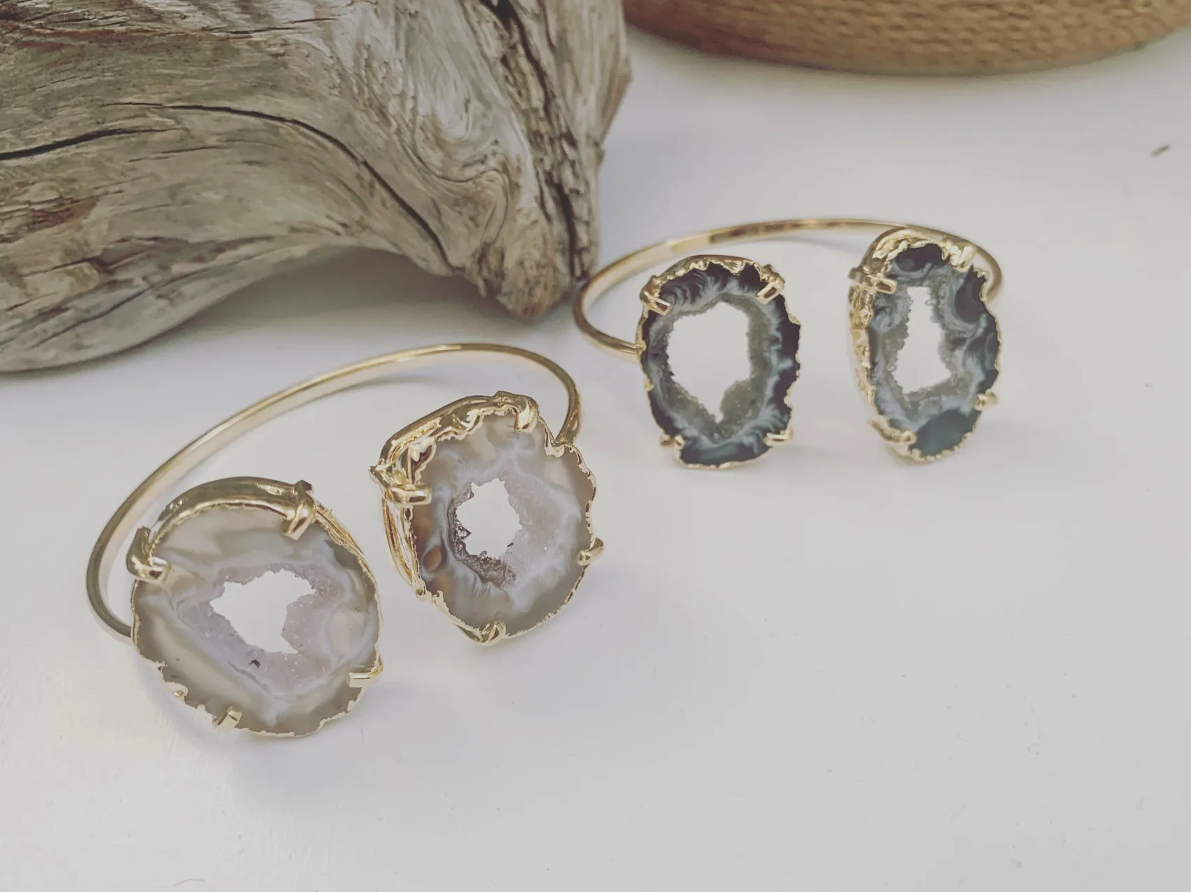 Split Stone Cuff