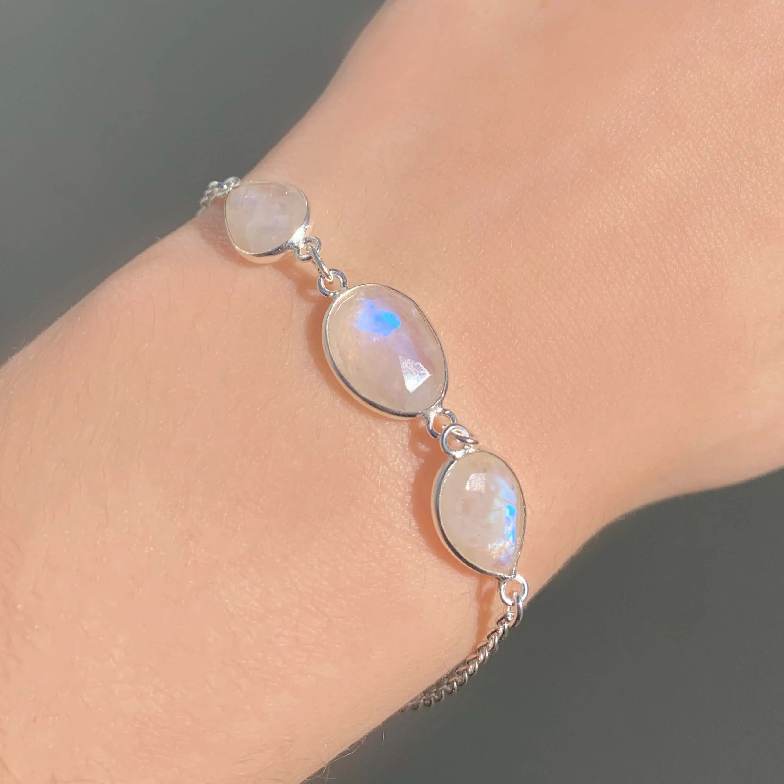 Statement Moonstone Bracelet