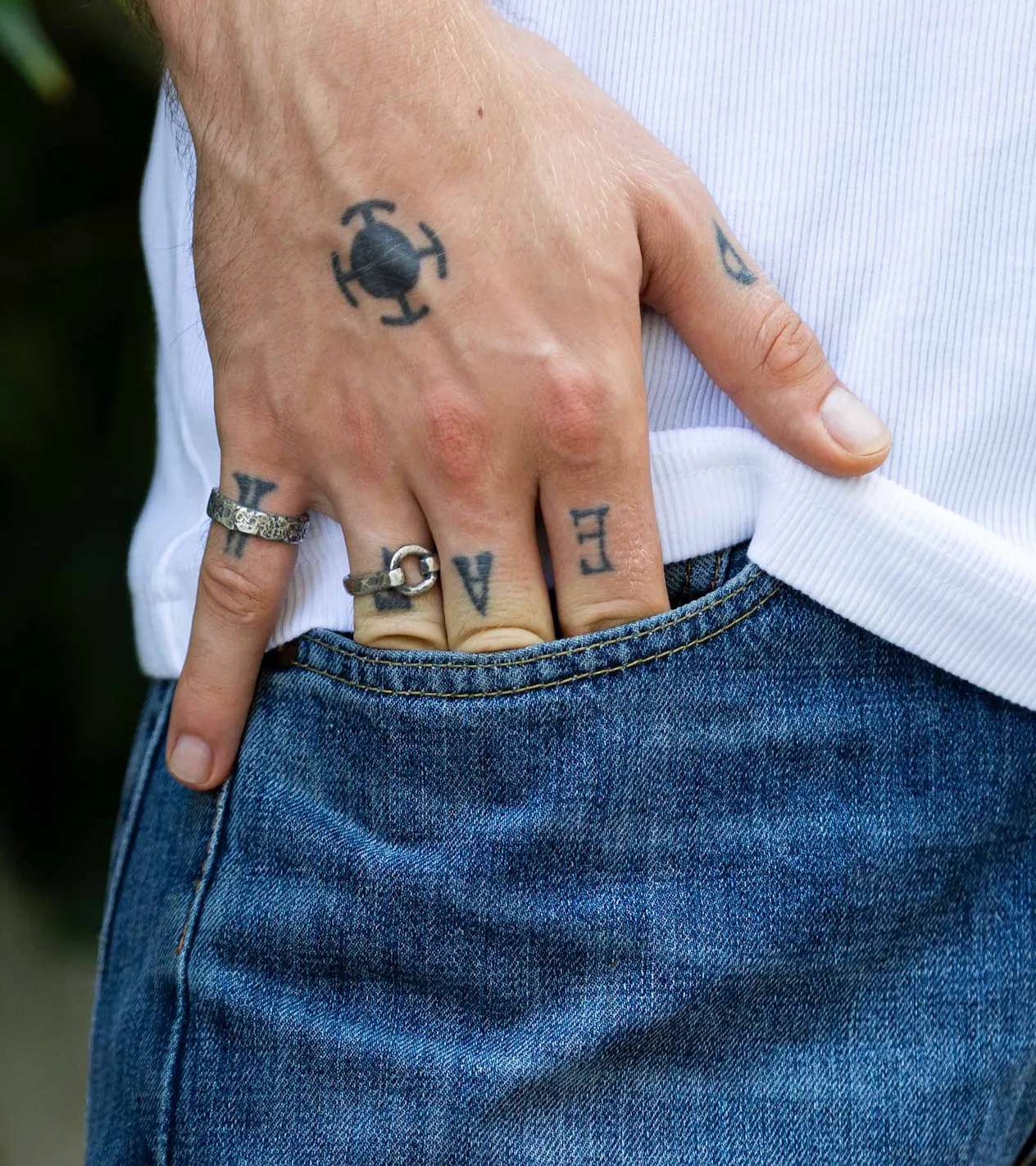 Sterling Silver Round Perforated Signet Ring