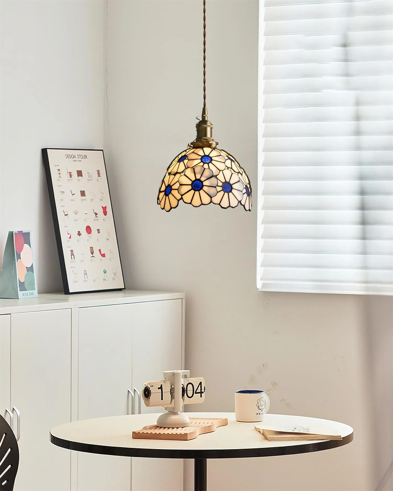 Suka Floral Pendant Light 7.8″- 5.9″