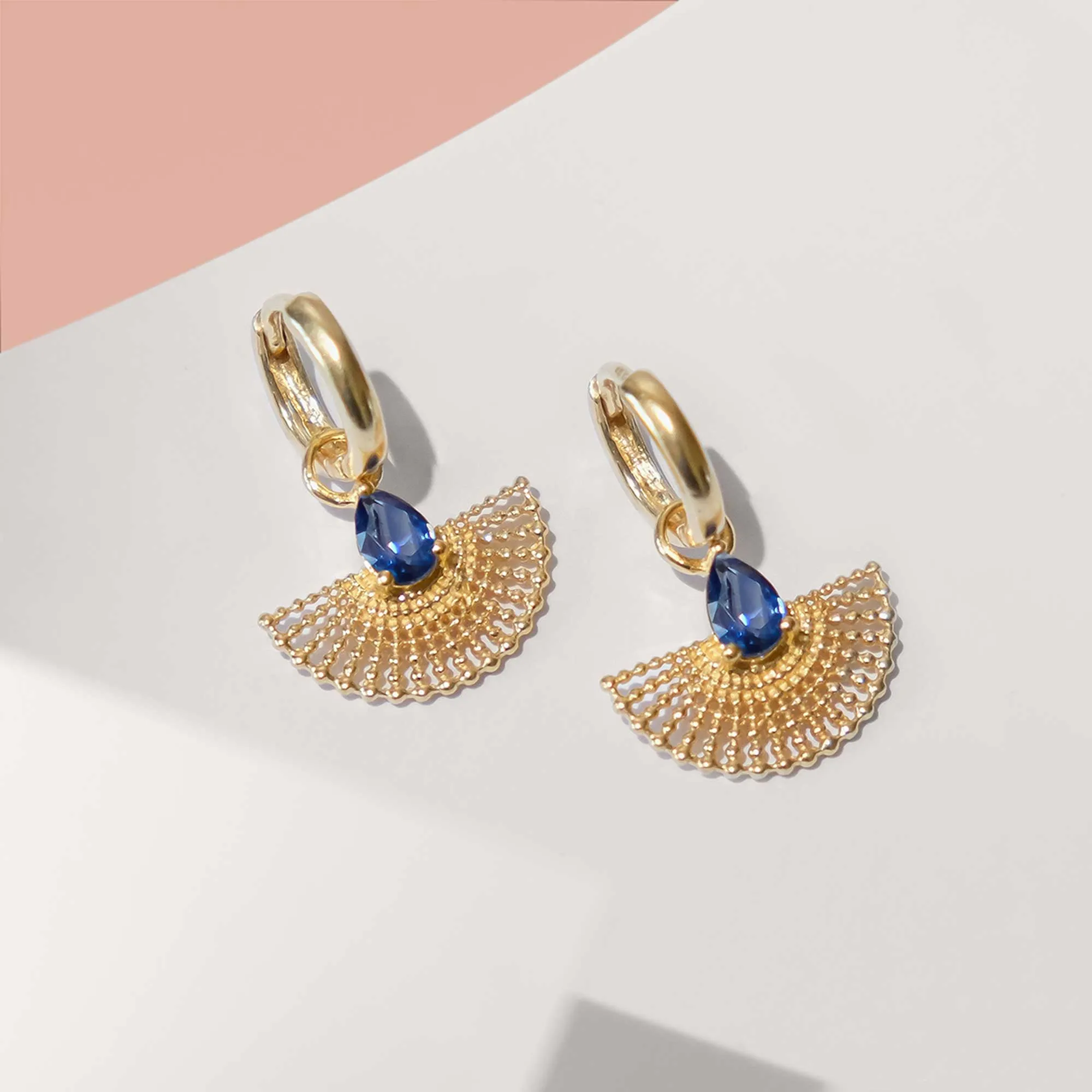 Surya Earrings - Gold