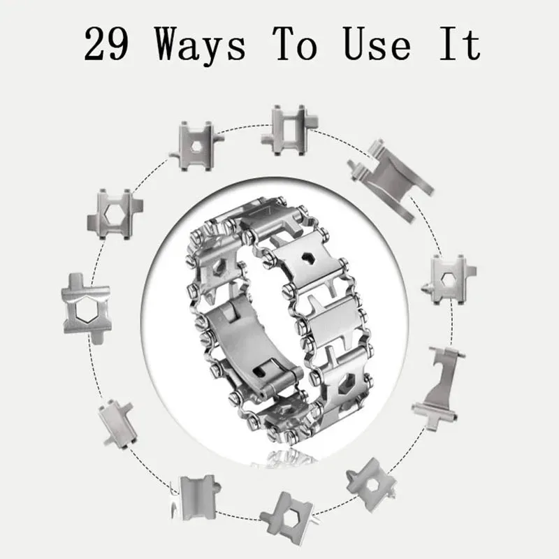 Techwear Multifunction Chain Bracelet