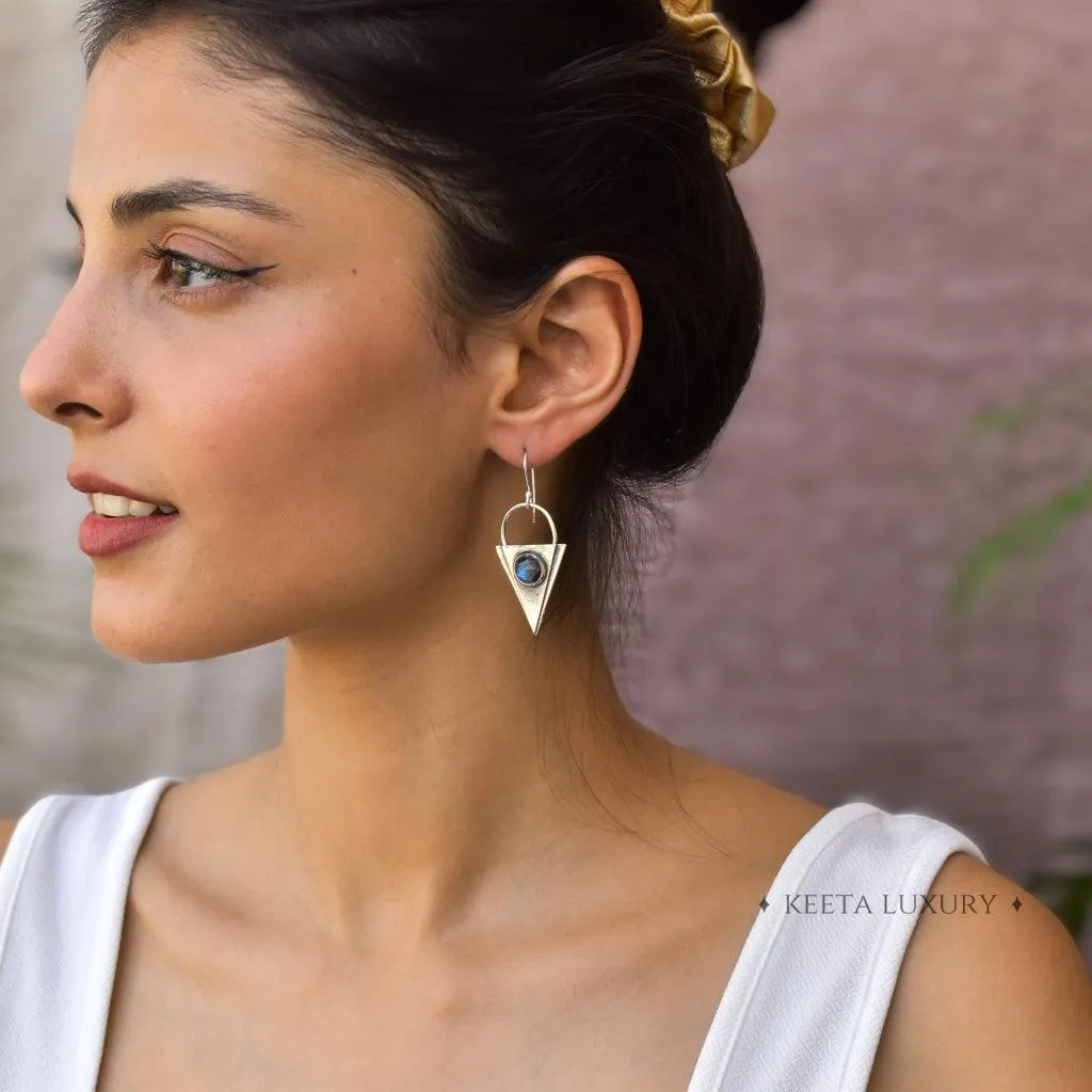 Tribal Treasures - Labradorite Earrings