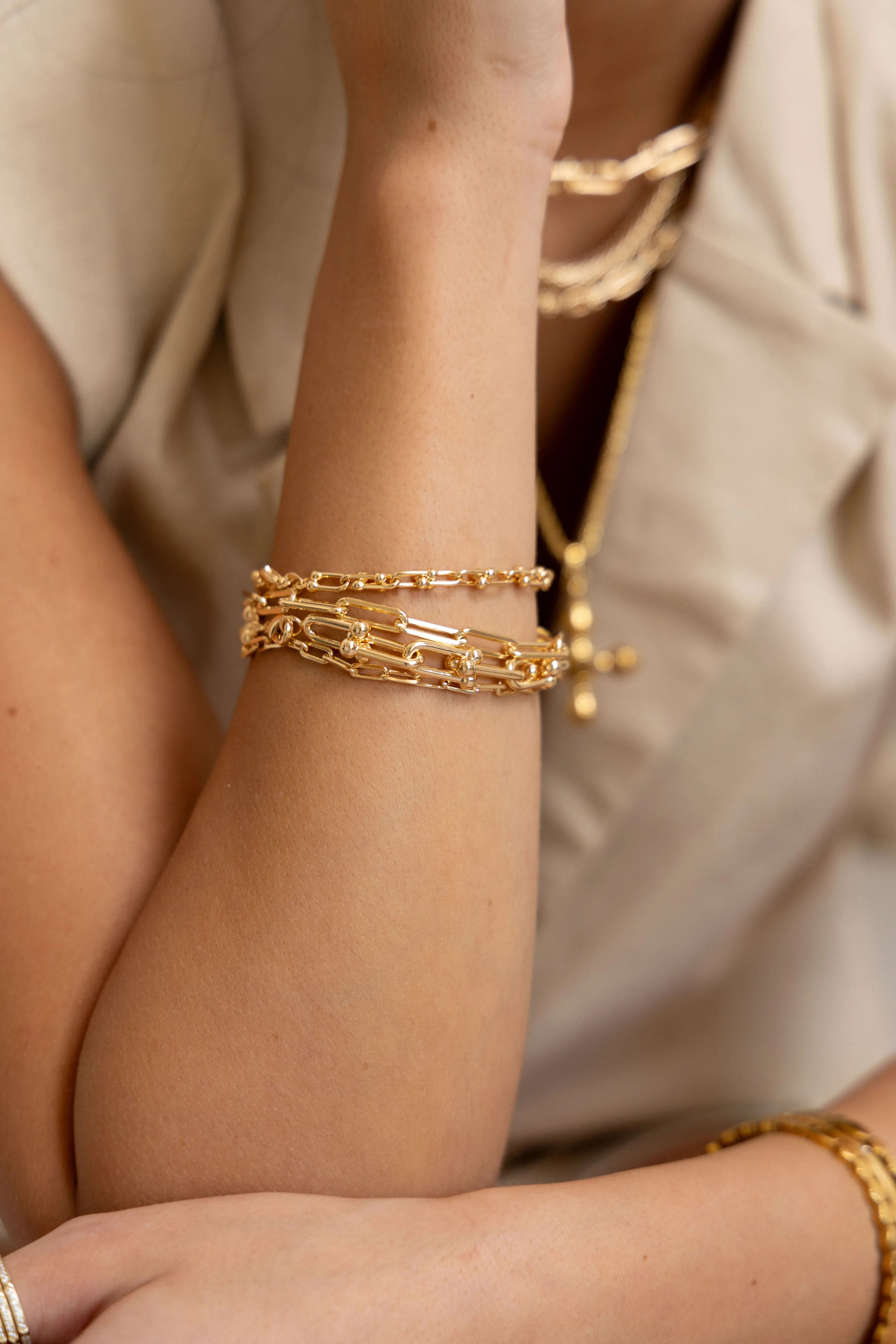 U Link Chain Bracelet