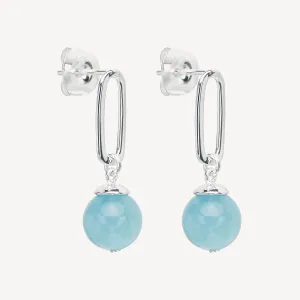 Ulysses Aquamarine Earrings