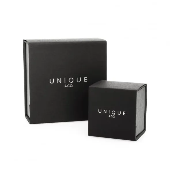 Unique & Co Black Leather Bracelet A45BL