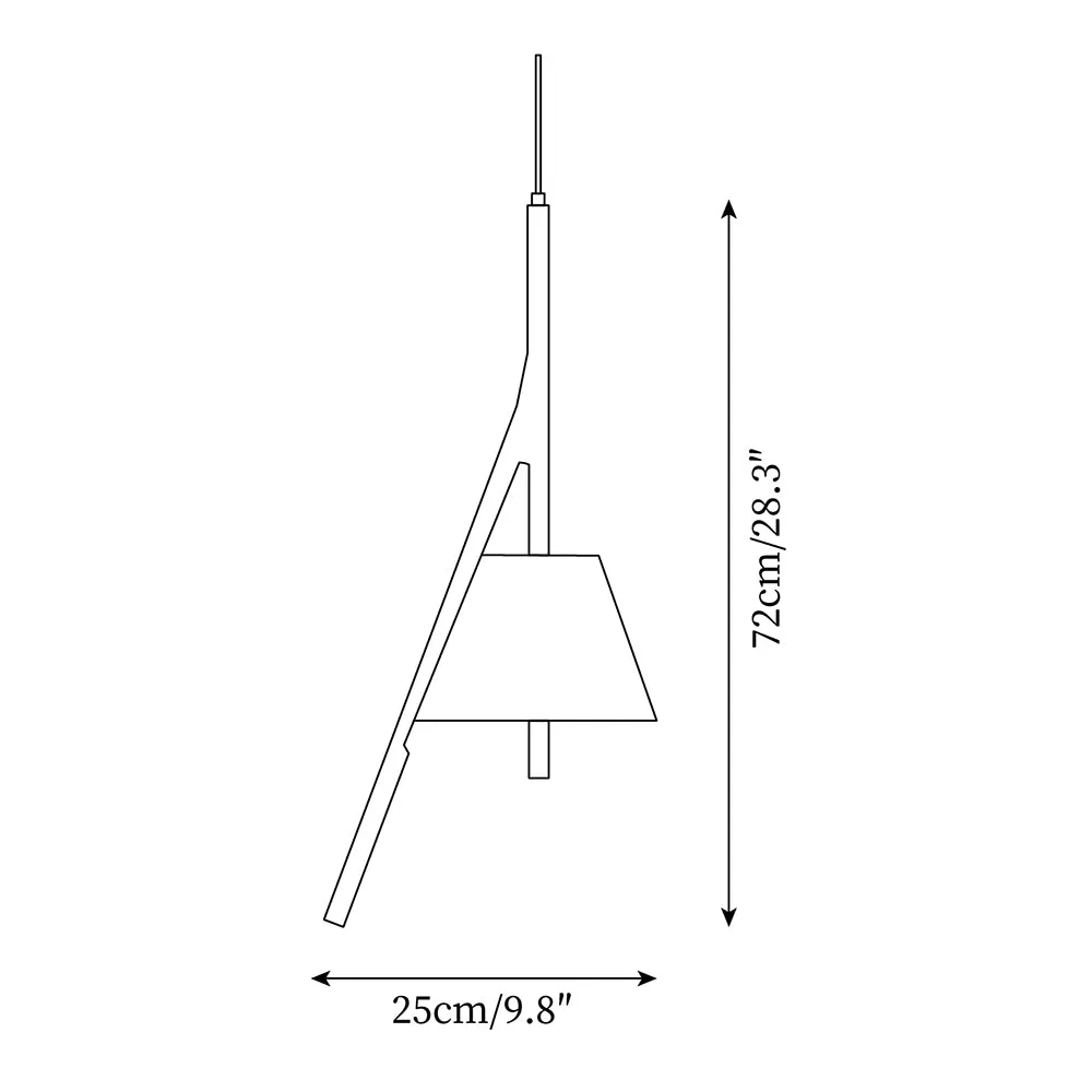 Waldo Wood Pendant Lamp