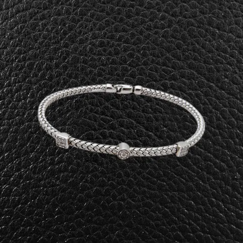 White Gold & Diamond Bracelet