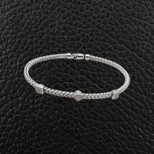 White Gold & Diamond Bracelet
