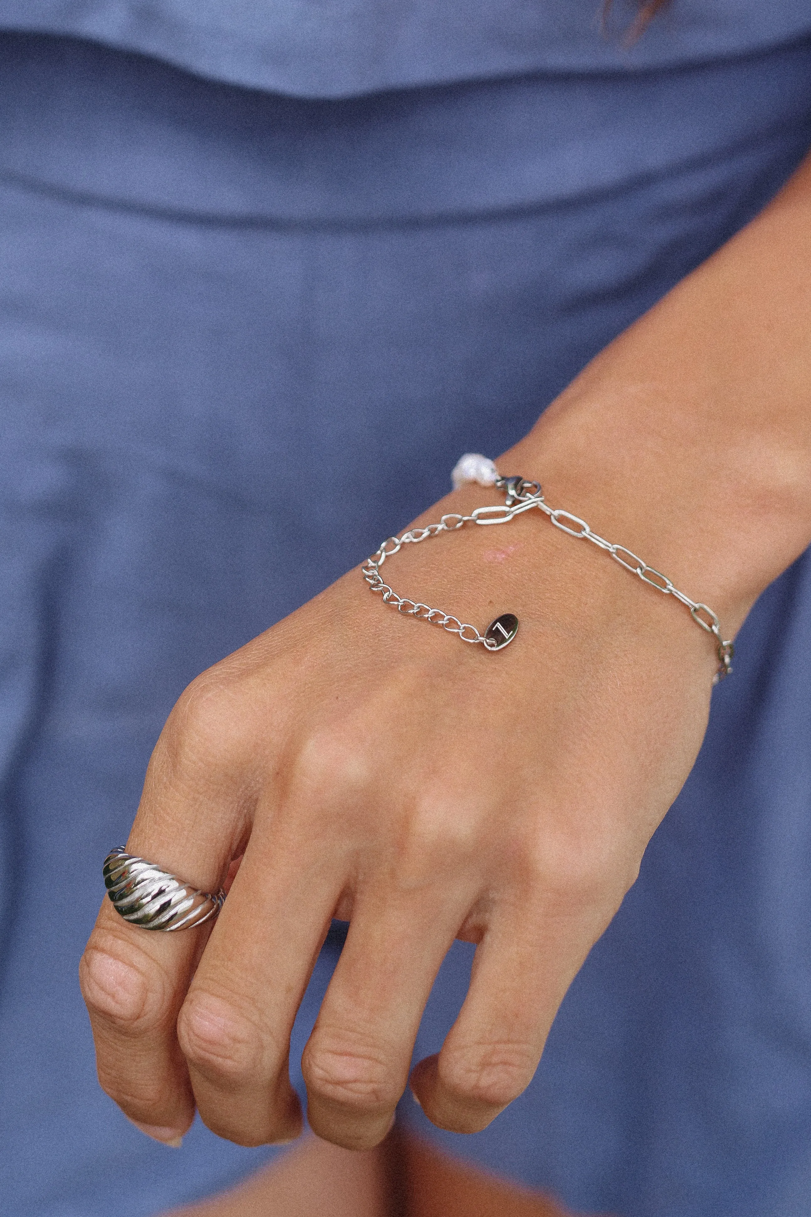 Zaana Ocean Pearl Baroque Branklet