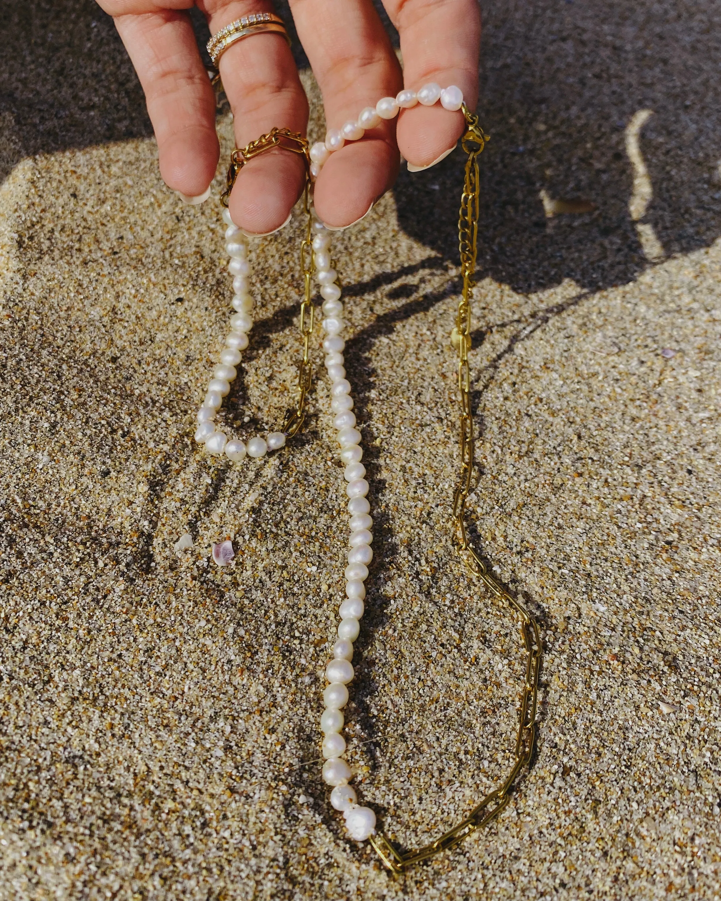 Zaana Ocean Pearl Baroque Branklet