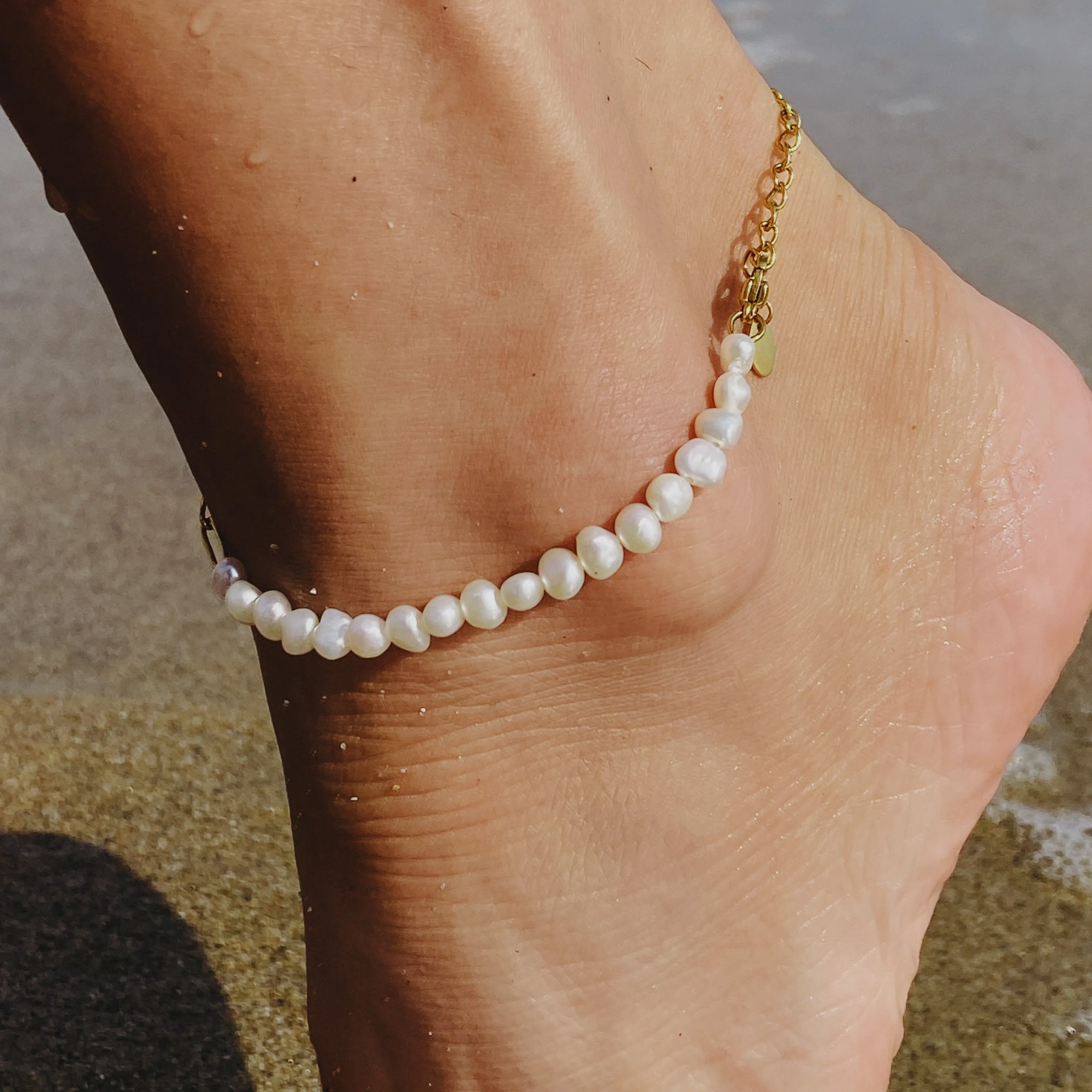 Zaana Ocean Pearl Baroque Branklet